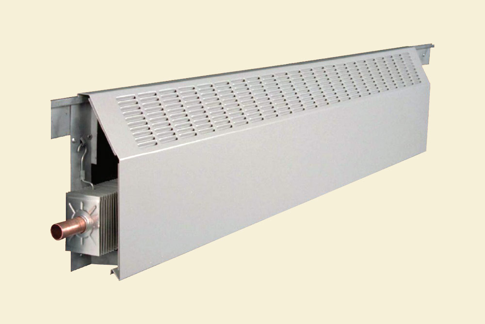 Hydronic Baseboard Heater Convection Fully Assembled Enclosure Heavy Duty Steel