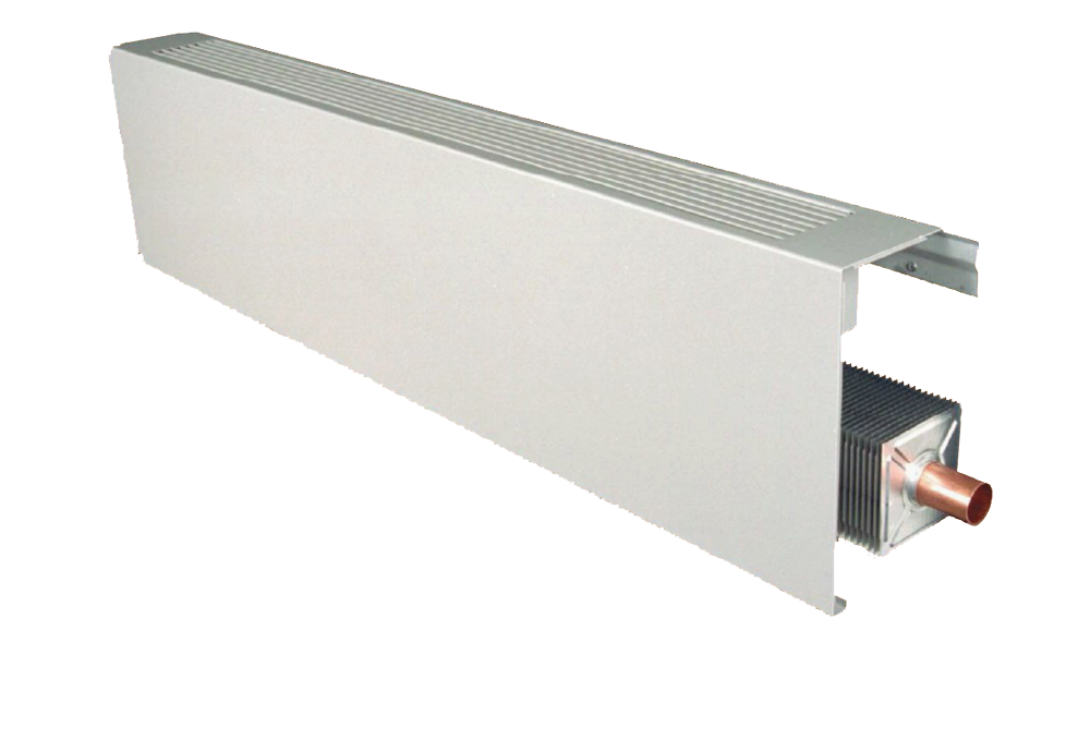 Hydronic Baseboard Heater Convection Fully Assembled Enclosure Heavy Duty Steel