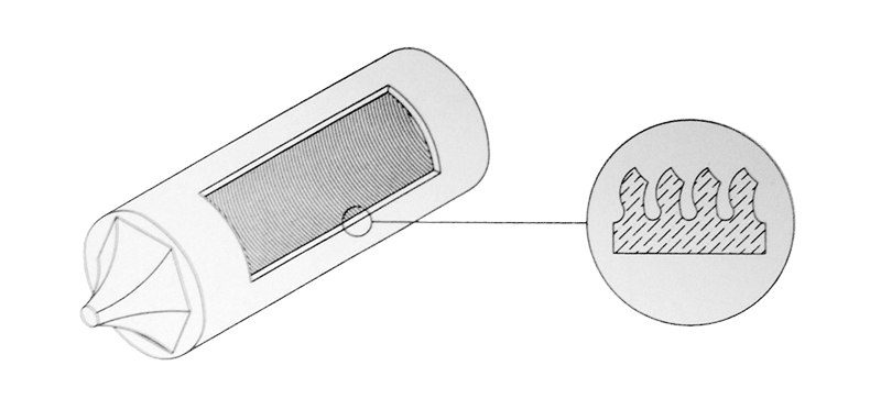 Figure 3: Exclusive QDT Capillary Wick