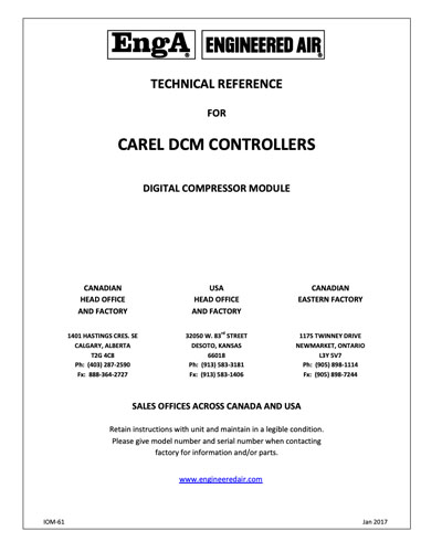 Carel Digital Compressor Manual