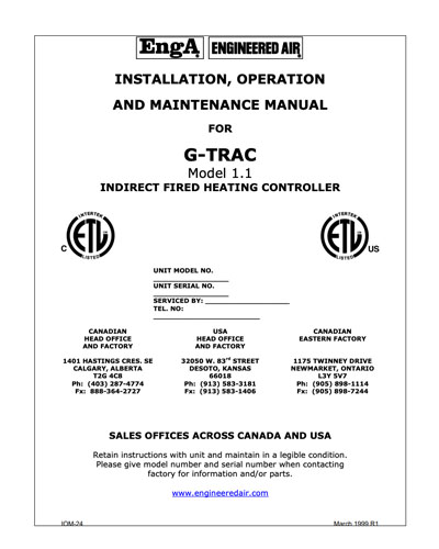 GTRAC Manual