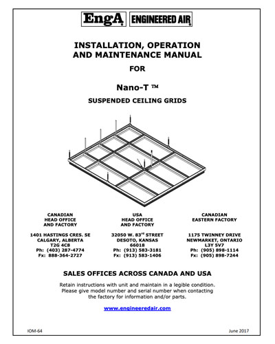 NANO-T Series Manuals