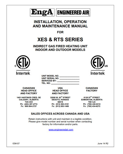 XES RTS Series