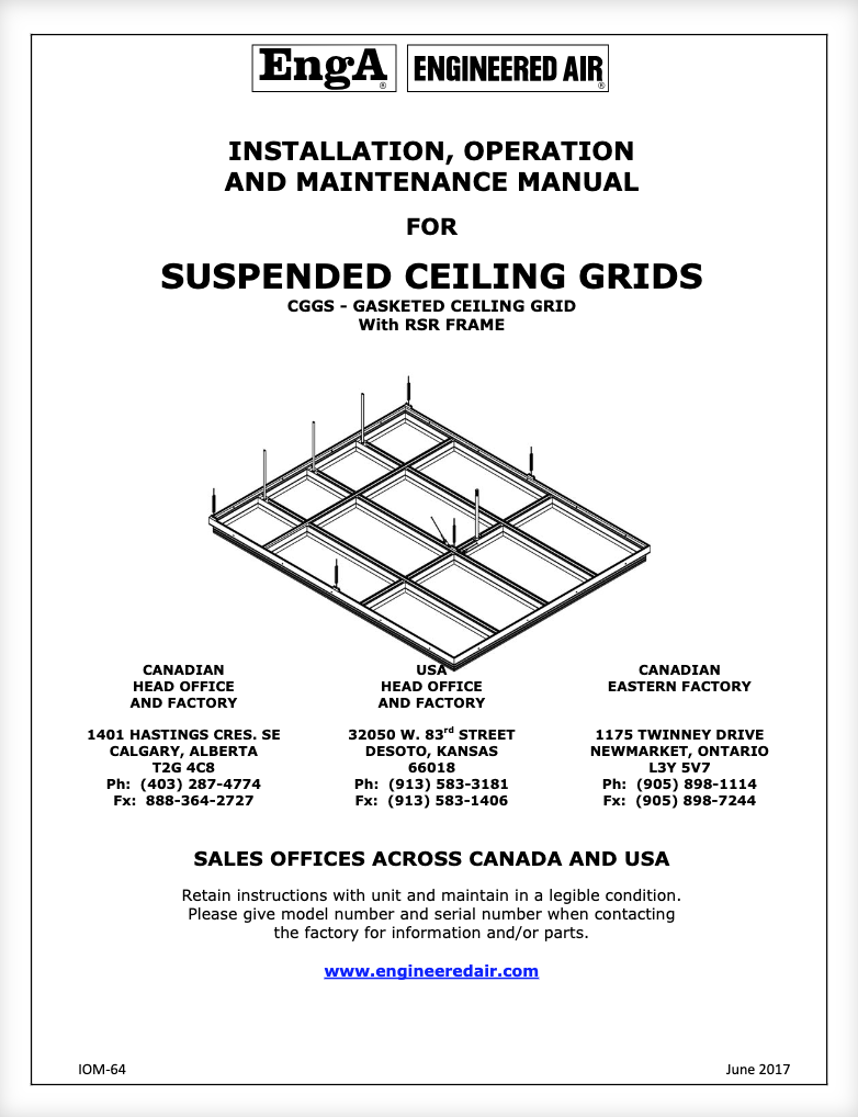 Suspended Ceiling Grid