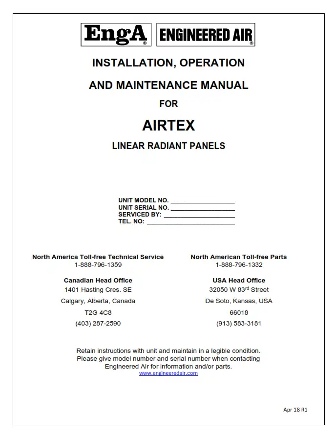AIRTEX Linear Radiation