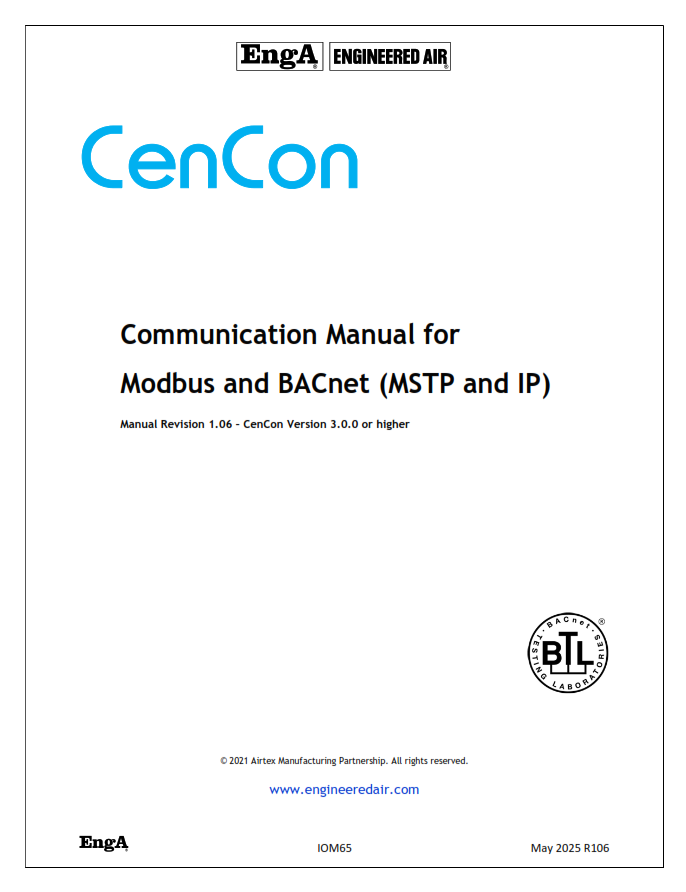 CenCon Comms >v3.0.0