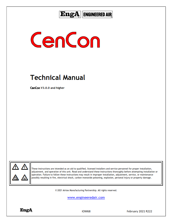 CenCon Technical >v3.0.0