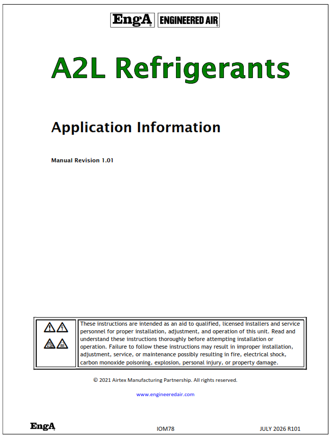 A2L Refrigerants