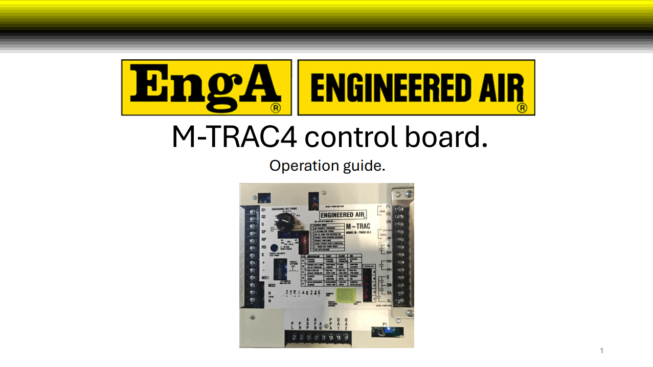 MTRAC4 Operation Guide